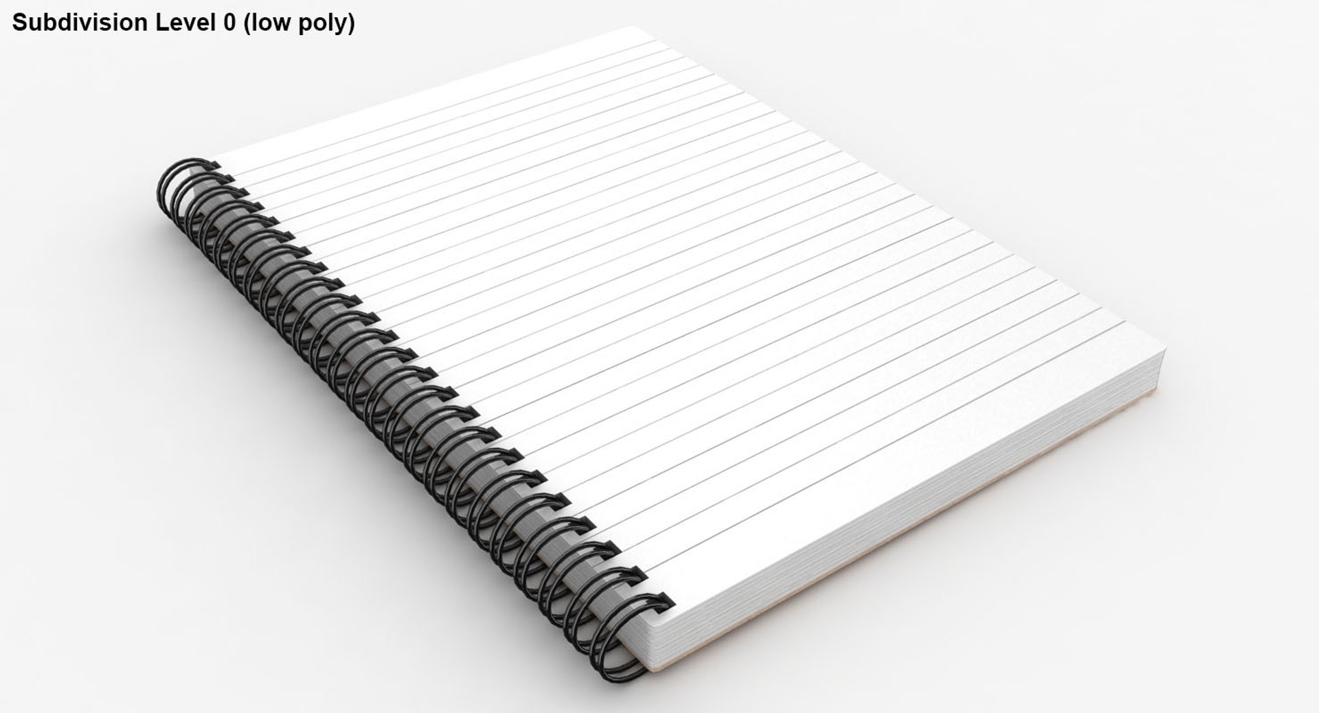 Realistic notebook 2 3D model - TurboSquid 1166025