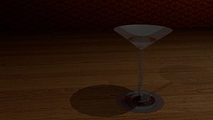 obj martini glass