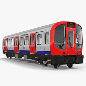 London Subway Train S8 Locomotive