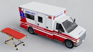 Ambulance Box Truck Vehicle
