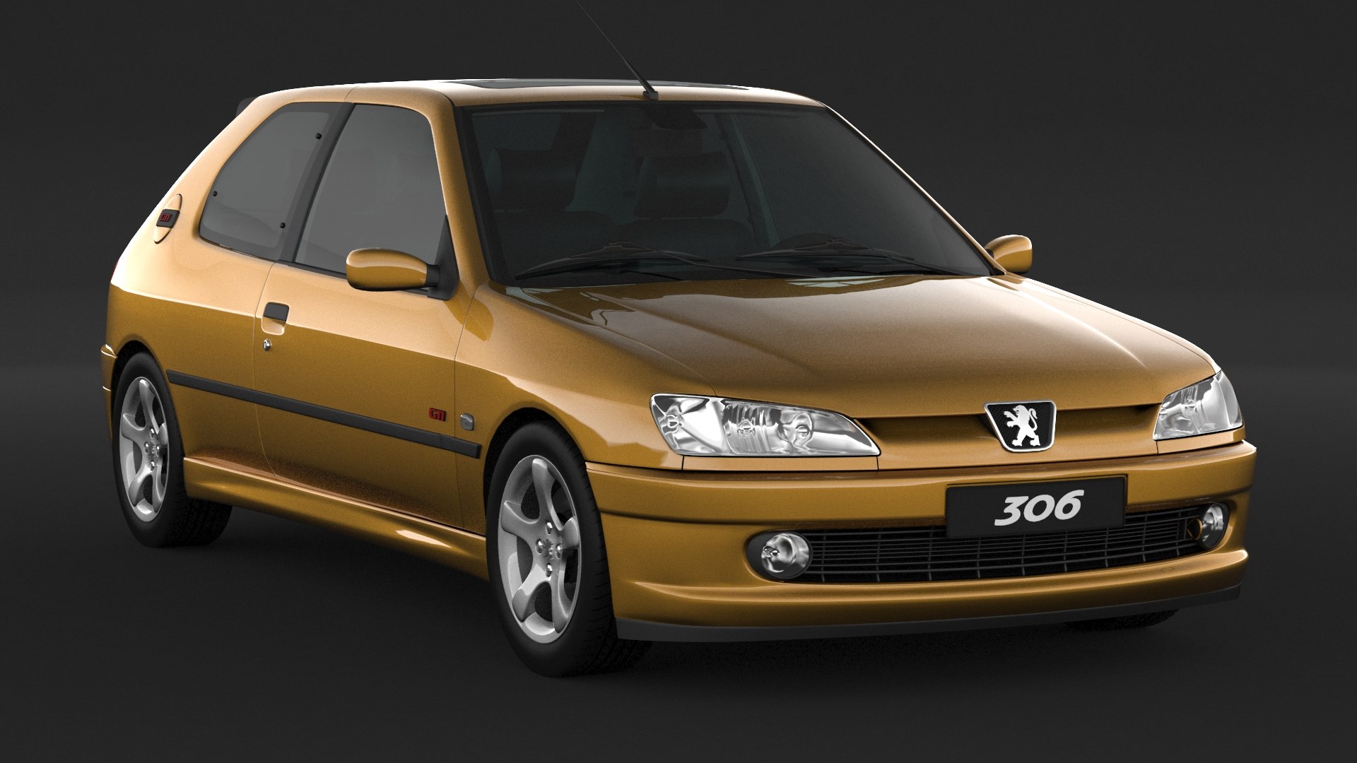 modèle 3D de Peugeot 306 - TurboSquid 518982