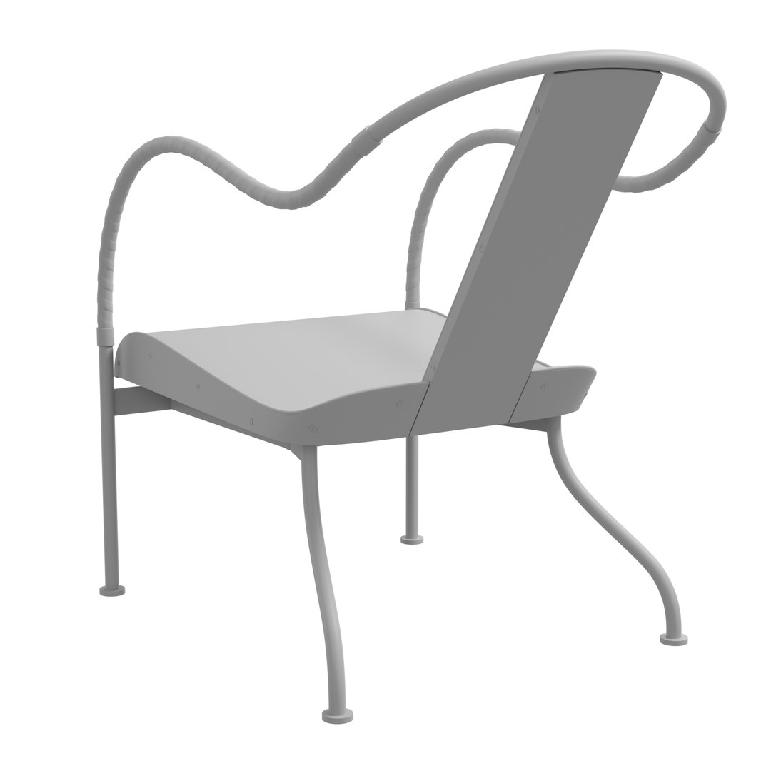 El Ray chair 3D https://p.turbosquid.com/ts-thumb/4r/NoHbfi/XL/el_ray_clay_2/jpg/1719784267/1920x1080/fit_q87/cfe0f1e45ba4e948af10f848519cb5773c361279/el_ray_clay_2.jpg