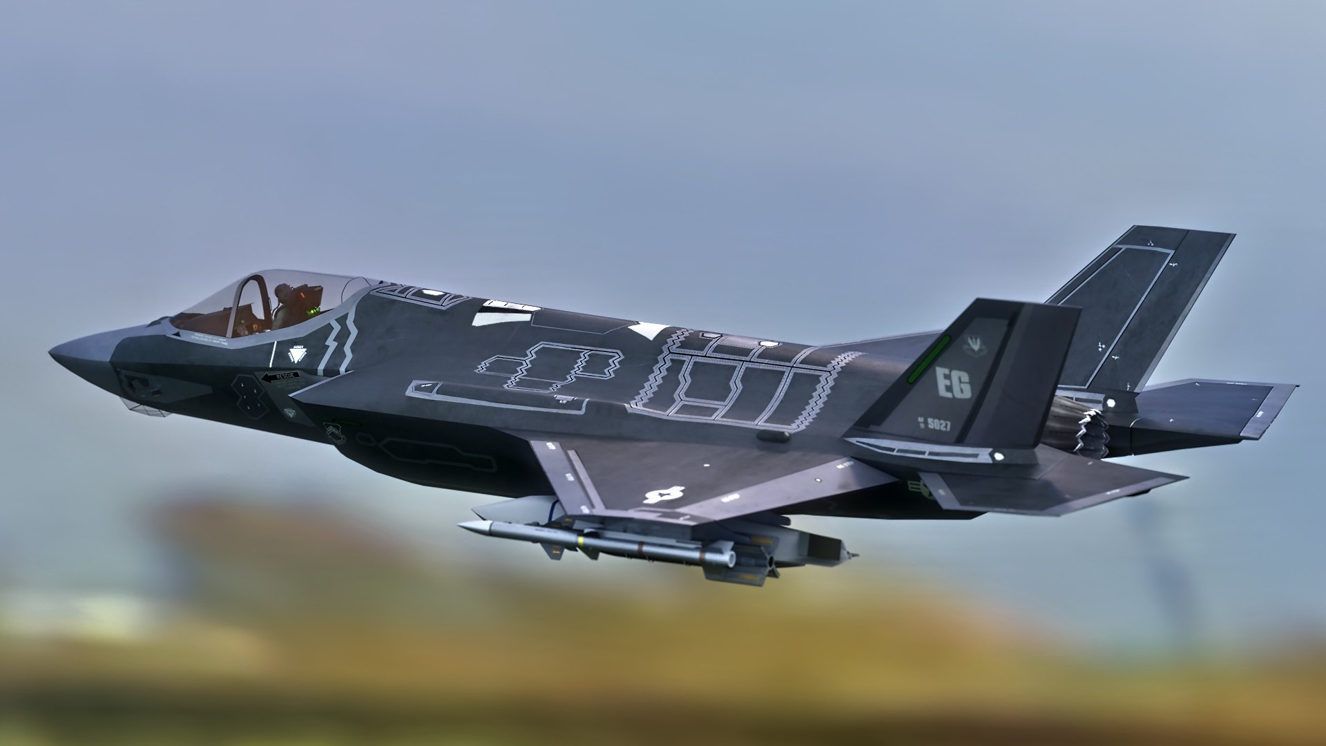 F-35A Lightning II model https://p.turbosquid.com/ts-thumb/4r/PxzmuI/Mk/fa3/jpg/1768309523/1920x1080/fit_q87/3825e82442259a497652c0b12db305b27efac0d7/fa3.jpg