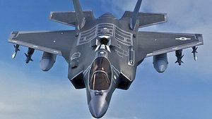 F-35A Lightning II Rigged with High Resolution Cocpit