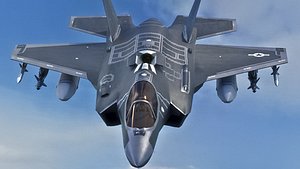 F-35A Lightning II with High Resolution Cocpit -Fully Rigged