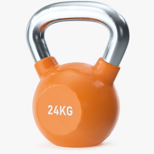 Vinyl Coated Iron Kettlebell 24kg