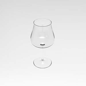 Wine glass 3D model