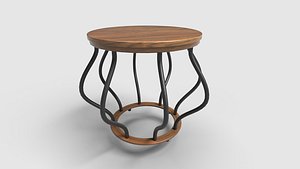 3D Round Table N104 model