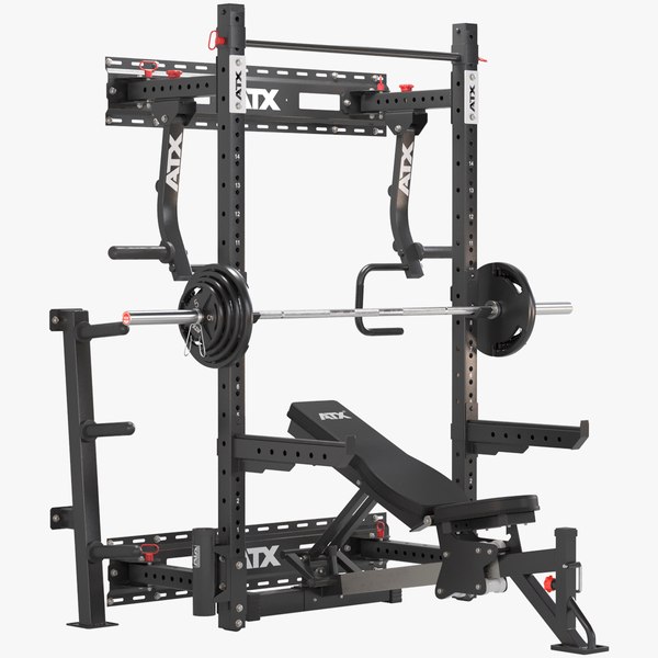 modelo 3d Rack plegable de montaje en pared ATX FBR-750 - TurboSquid ...