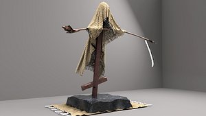 The Ghost on the Cross 3D model