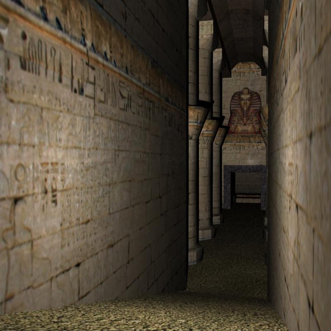 3d egyptian tomb