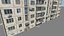 3D Khrushchyovka-1 1950s model