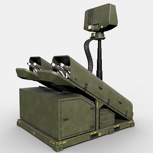 3D model NOMADS Mobile air defence for protected manoeuvre