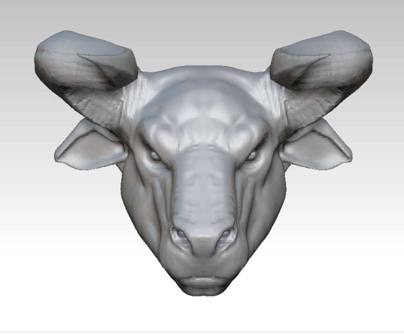 3D bull model - TurboSquid 1288297