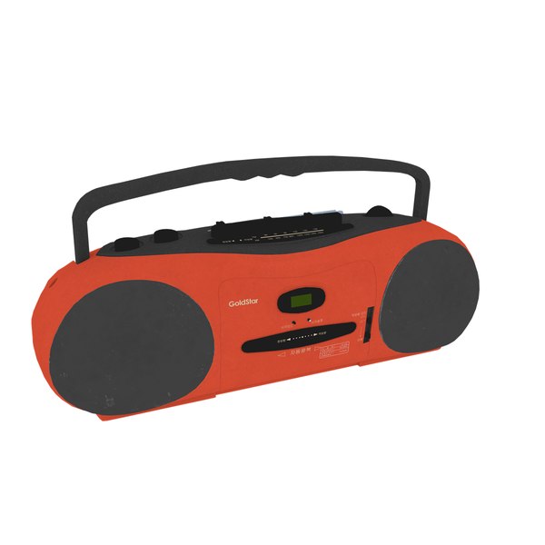 3D Game Ready Red Radio - TurboSquid 2047912