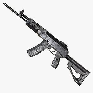 FPS AK-12 AAA PBR Game Ready Weapon Asset