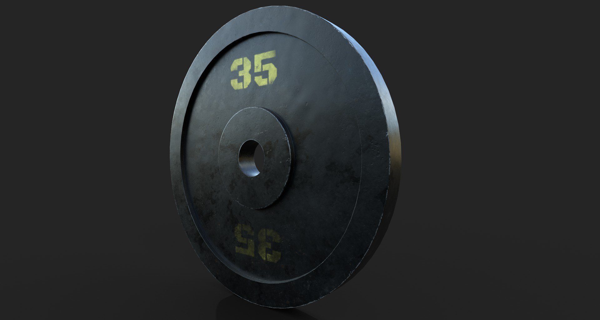 Barbell Weights 3D Model - TurboSquid 2177709