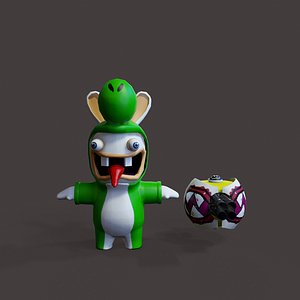 3D rabbit