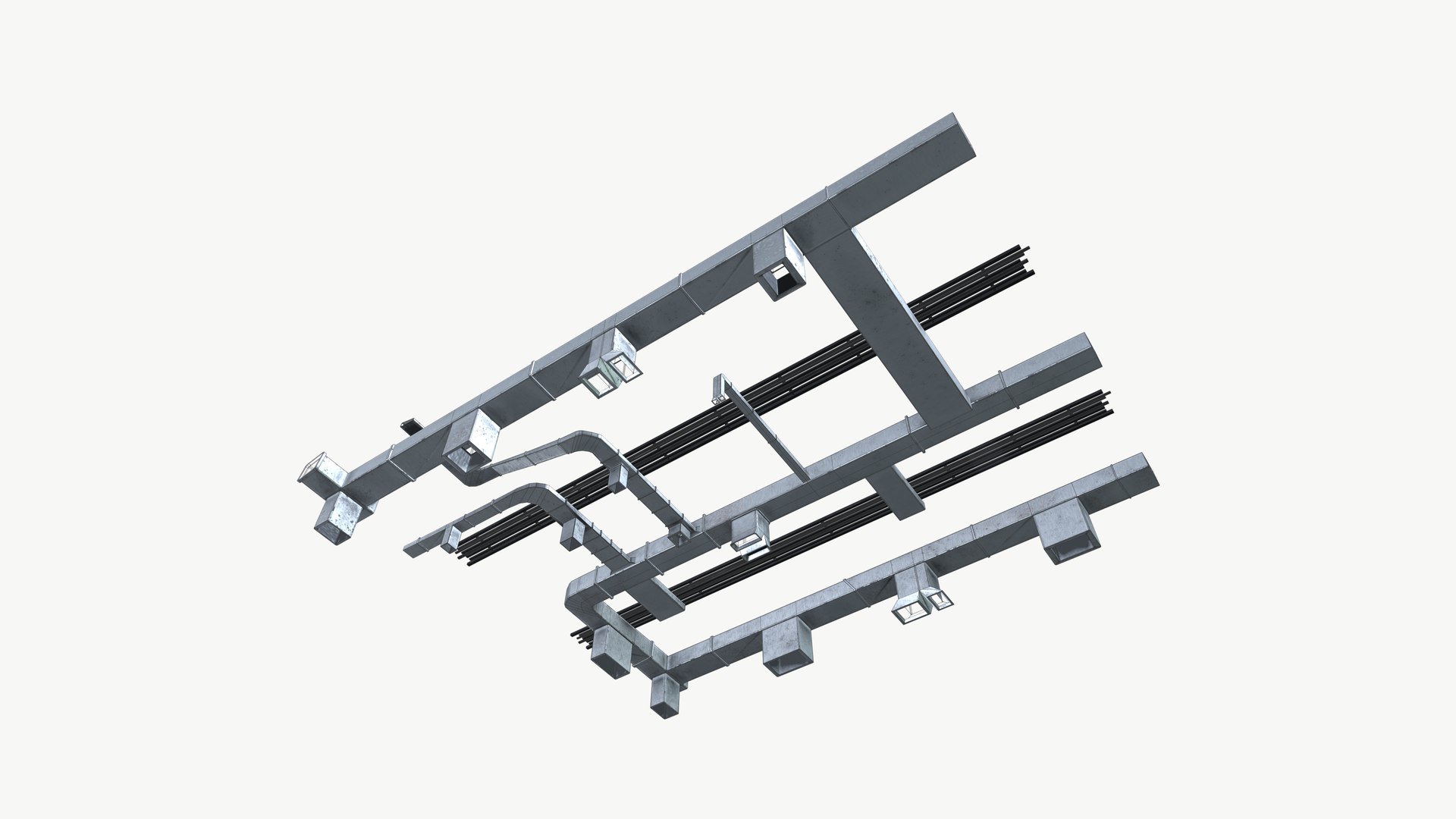 AC duct 3D model https://p.turbosquid.com/ts-thumb/4r/tSfWVP/jA/wireframe_003/png/1723026017/1920x1080/fit_q87/4b9a4066f55896d4496023467887db31eb8bd44b/wireframe_003.jpg