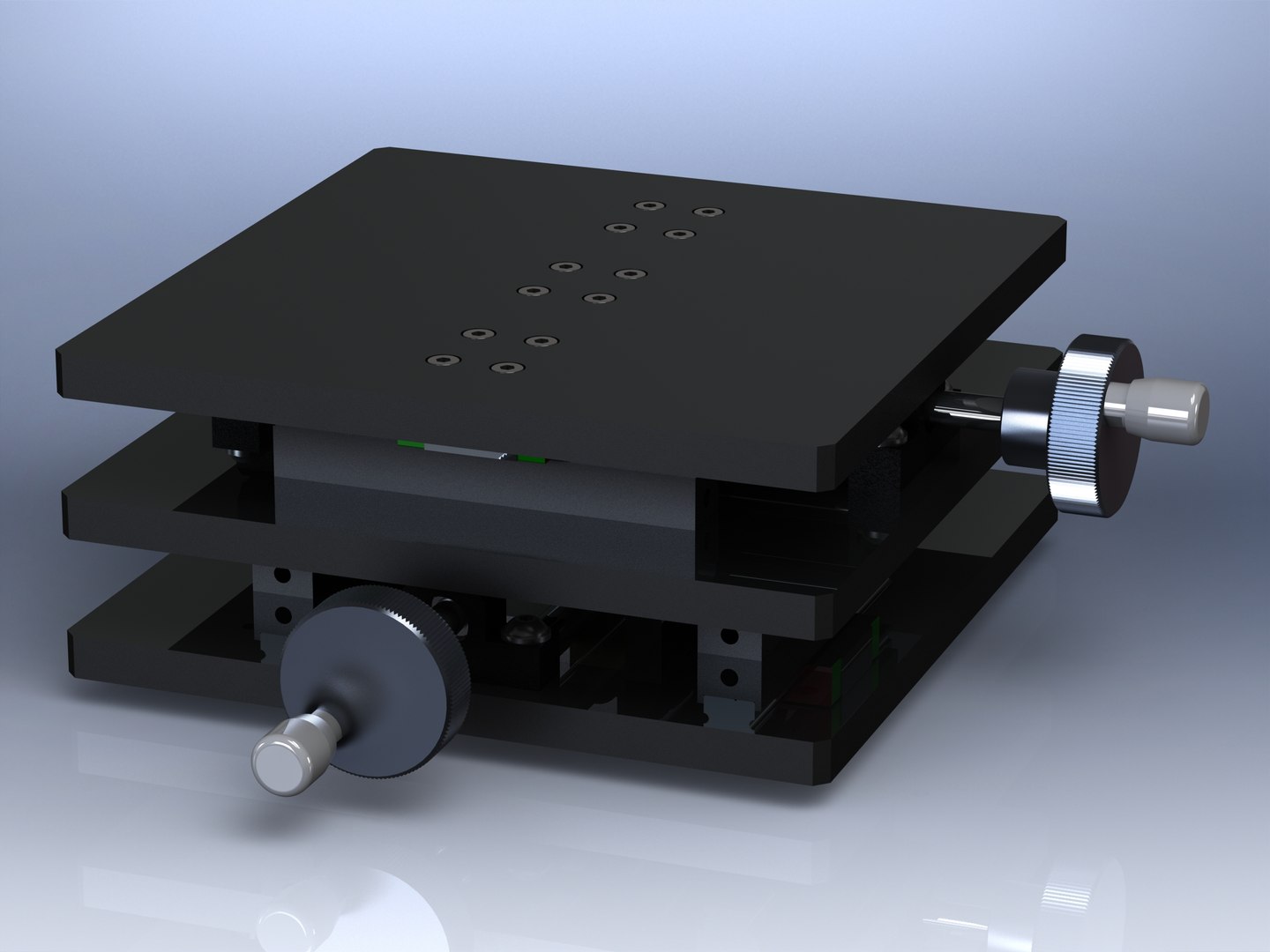 Custom Manual XY Table 3D model - TurboSquid 2156920