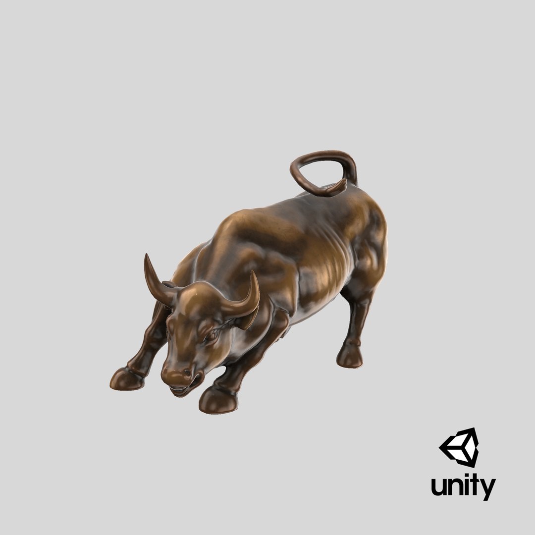 3D Model Charging Bull V2 - TurboSquid 2101111