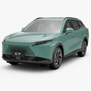 3D 2026 Chery Omoda C7 with Interior