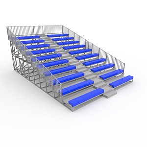 Bleachers 58 3D model