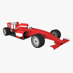 Race Car Low Poly