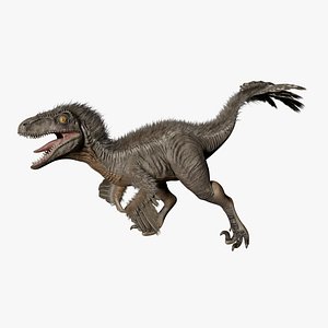 Deinonychus rigged