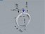 Round Solitaire Engagement Ring Jewelry CAD 3D Print Model