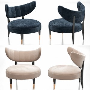 Rue Side Chair 3d model