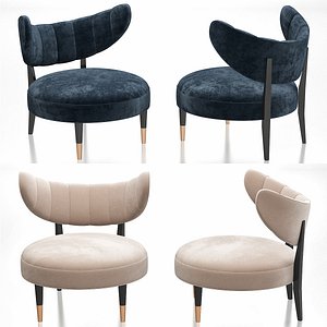 Rue Side Chair 3d model
