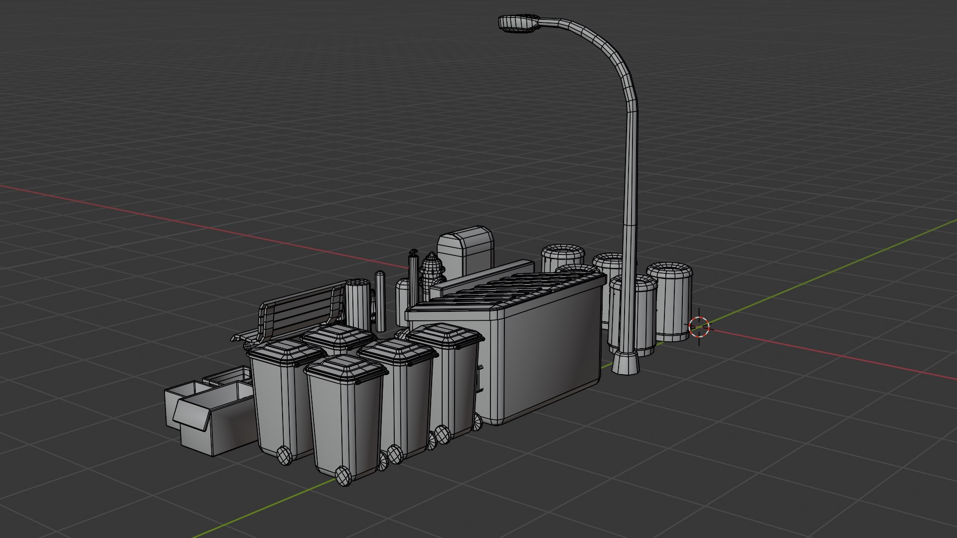 3D Street Props Pack with PBR Maps model https://p.turbosquid.com/ts-thumb/4s/ADhL2t/j5/streetpropswireframe3/png/1756718939/1920x1080/fit_q87/6703bc47e52f5f497ea0e41db84b21d1a0f119ea/streetpropswireframe3.jpg
