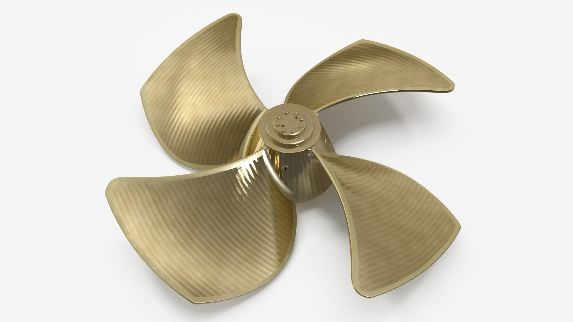 3D Rudder Propeller - TurboSquid 2219323