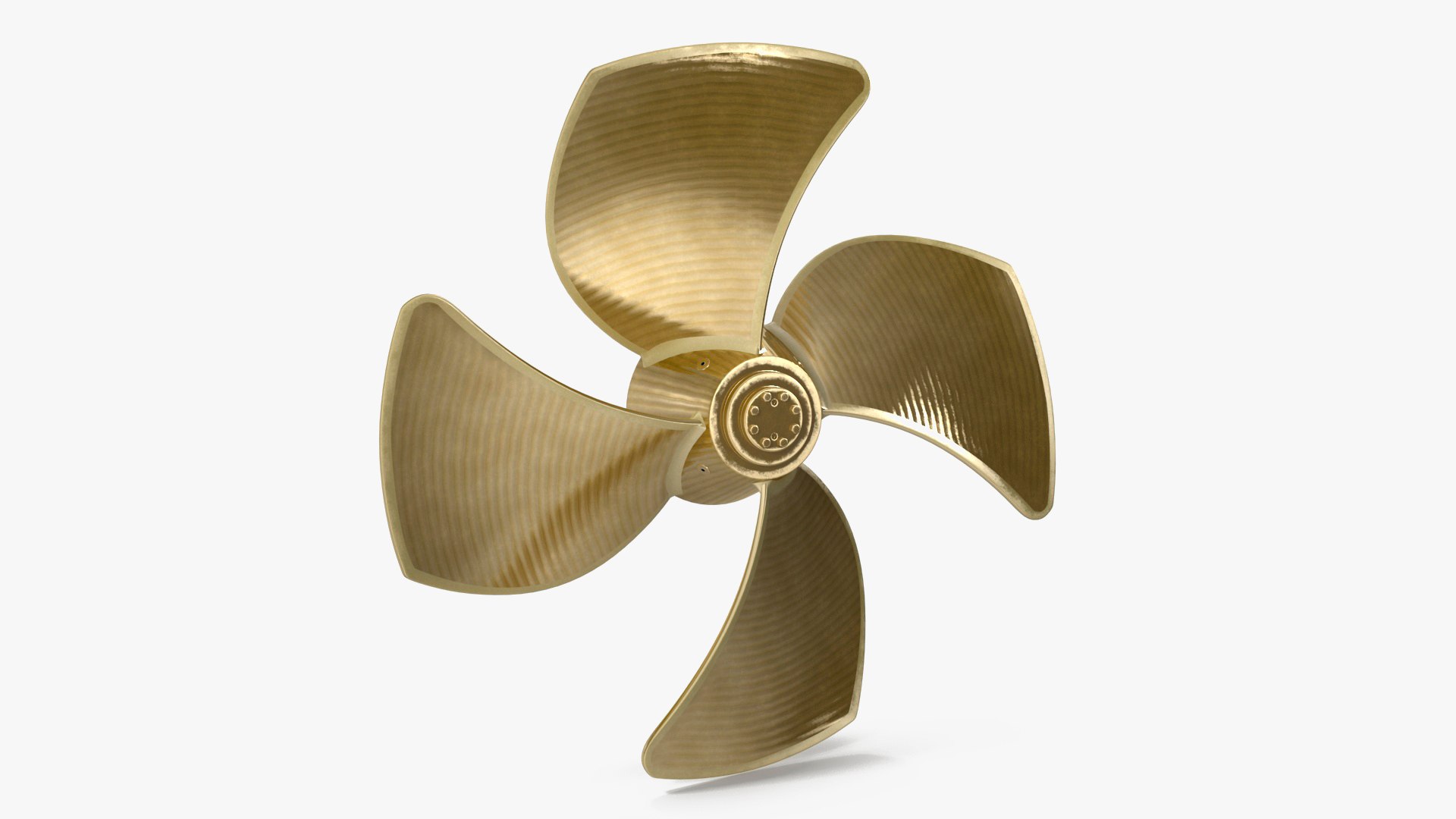 Rudder Propeller 3D model preview