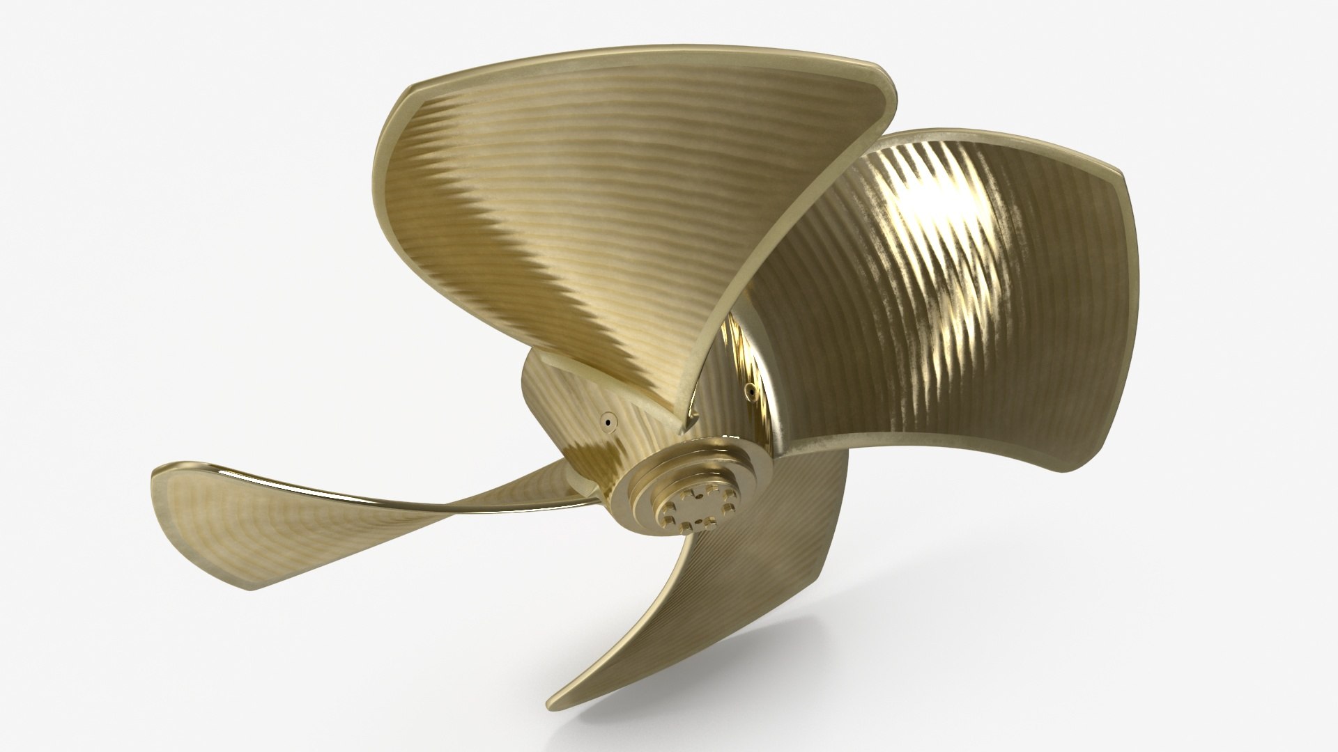 3D Rudder Propeller - TurboSquid 2219323