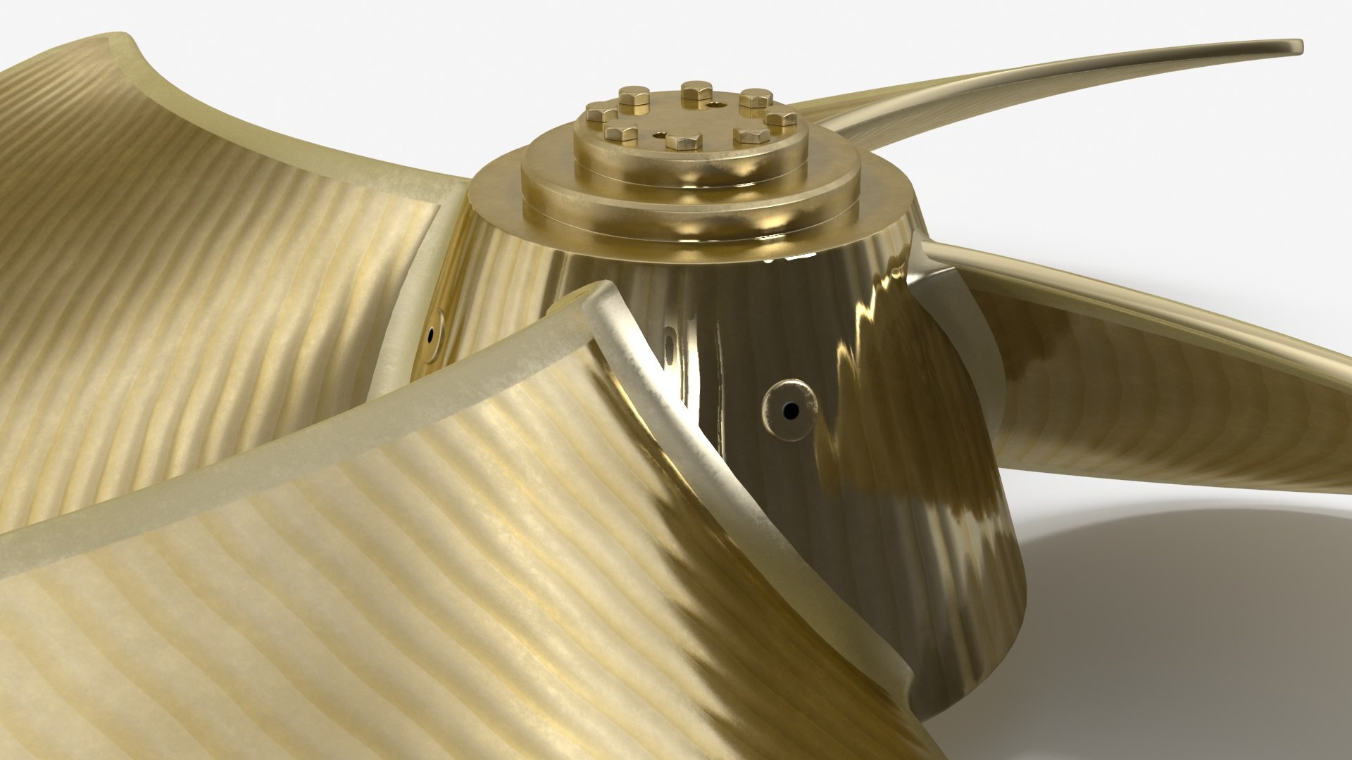 3D Rudder Propeller - TurboSquid 2219323