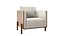 Alessandra Delgado Lina Armchair with Ottoman