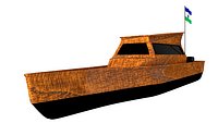 Lesotho Wooden Boat