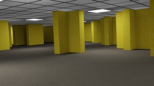 3D Backrooms Models | TurboSquid