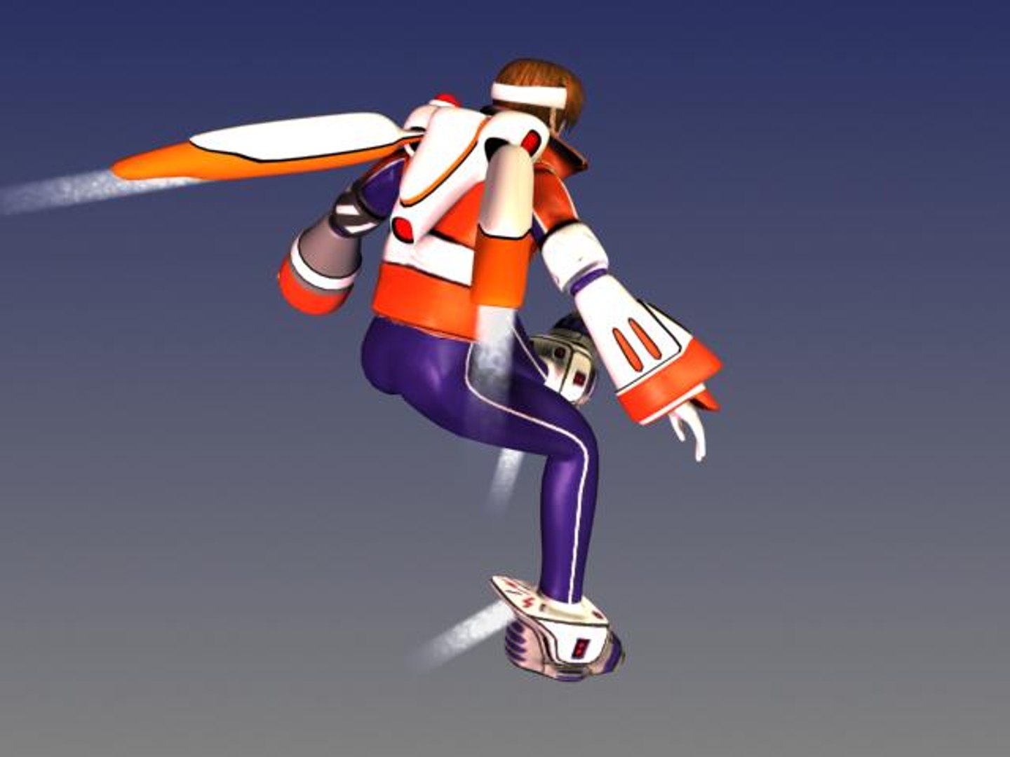 Character Burning Rangers Video Max