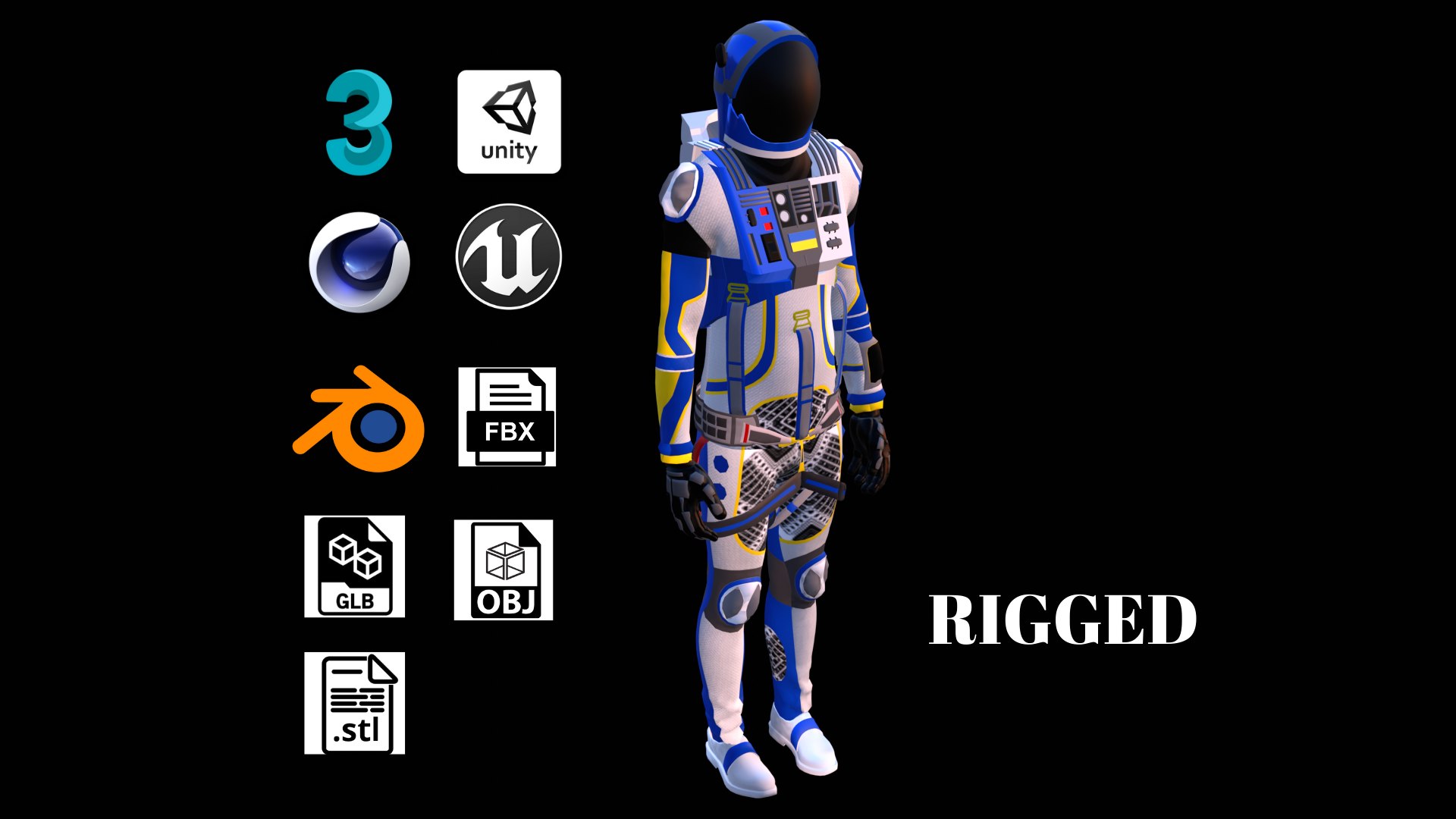 3D Astronaut Spacesuit Ukraine model https://p.turbosquid.com/ts-thumb/4s/MmBAzF/Hn/rigged48/png/1653949627/1920x1080/fit_q87/9957261a6114e0a9e4507b8cff0e0c7de8082391/rigged48.jpg