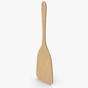 Wooden Kitchen Spatula model