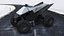 Tesla Cyberquad ATV Rigged