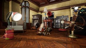 3D MEGA Furniture Pack model