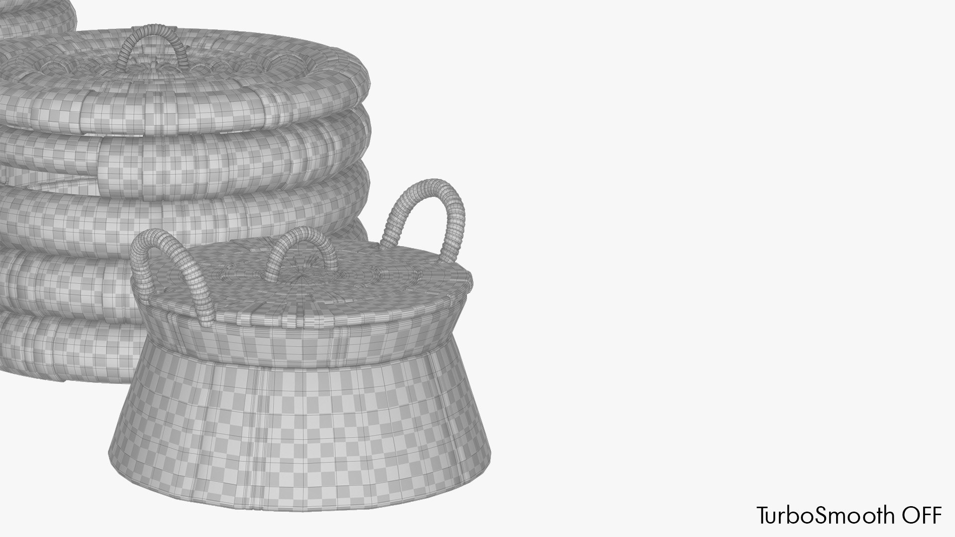 3D Decorative set of four baskets https://p.turbosquid.com/ts-thumb/4s/SQyfbo/Zb/ts_w004/jpg/1713211837/1920x1080/fit_q87/e651e1faf19967e8fb3021fb9f48310d0fe1c9ae/ts_w004.jpg
