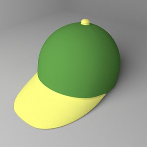 baseball cap 3D model