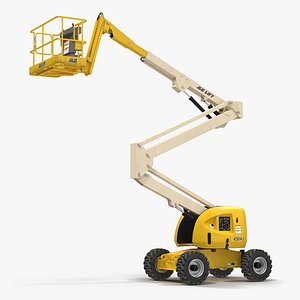 Telescopic Boom Lift JLG 450AJ Yellow 2