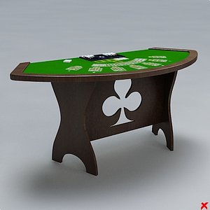 3d table card