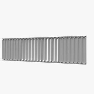 3D Modern Decorative Vent Cover 3D Model for Interior Visualization263
